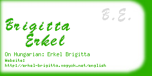 brigitta erkel business card